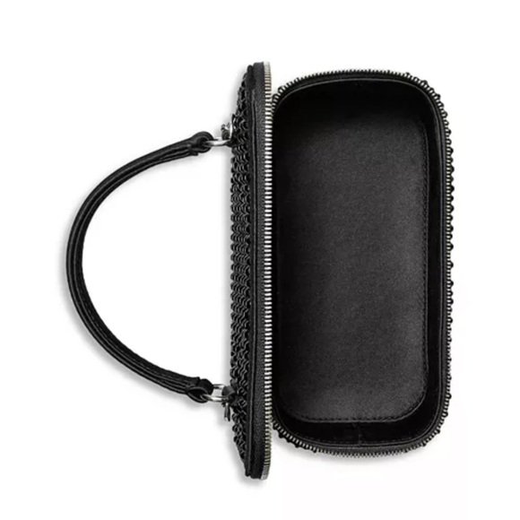 NEW Tory Burch Kira Embellished Satin Vanity Case - Picture 7 of 9